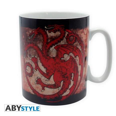 Tazza in Porcellana Game of Thrones. Targaryen. Con Scatola