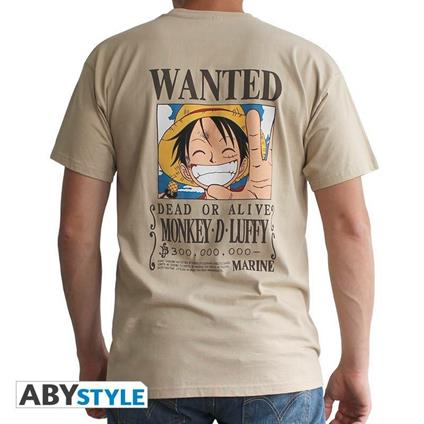 T-Shirt Basic One Piece. Wanted Luffy