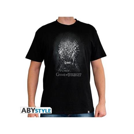 Game Of Thrones. Tshirt "Iron Throne" Man Ss Black. Basic