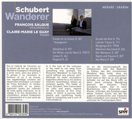 Wanderer - CD Audio di Franz Schubert - 2