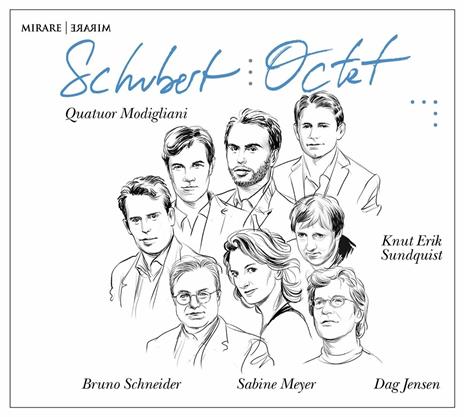 Schubert Octet - CD Audio di Franz Schubert,Quatuor Modigliani