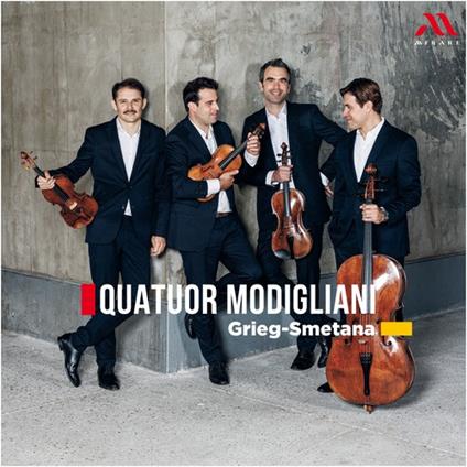 String Quartets - CD Audio di Edvard Grieg,Bedrich Smetana,Quatuor Modigliani