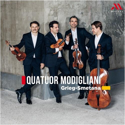 String Quartets - CD Audio di Edvard Grieg,Bedrich Smetana,Quatuor Modigliani