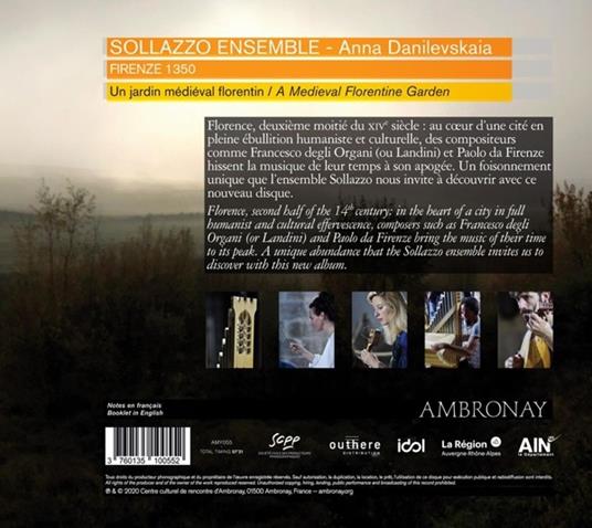 Firenze 1350. Un giardino fiorentino medievale - CD Audio di Sollazzo Ensemble - 2