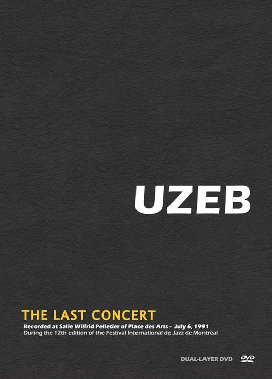 Uzeb. The Last Concert (DVD) - DVD di Uzeb