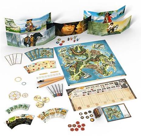 L'Isola del Tesoro - gioco da tavolo Mancalamaro - Il Drago Fanfarone