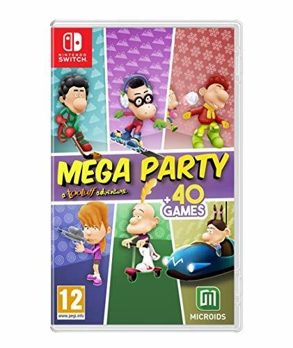 Nintendo Switch - Console Mega Party A Tootuff Adventure, Edizione Standard