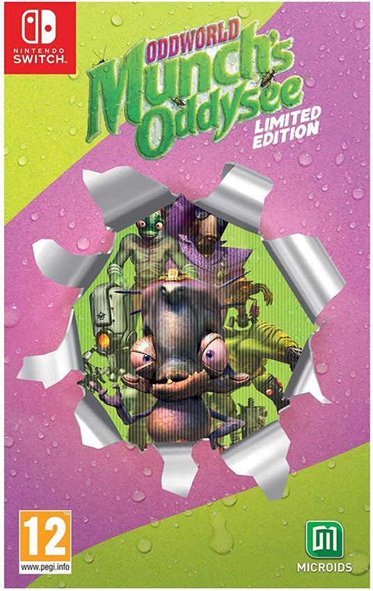 Oddworld Munch's Oddysee Limited Edition Nintendo Switch Edizione Europea