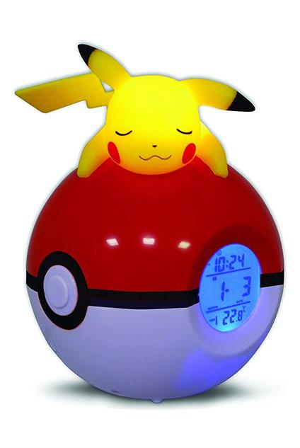 Radiosveglia Lampada Pokemon Pikachu Sleeping w/Poke Ball - Teknofun - Idee  regalo