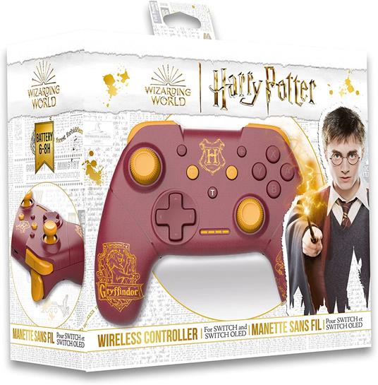Freaks Switch Controller Wireless Harry Potter Grifondoro Joypad