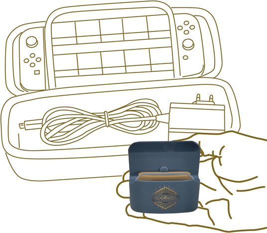 FREAKS SWITCH Dock & Stand Hogwarts Legacy - 4