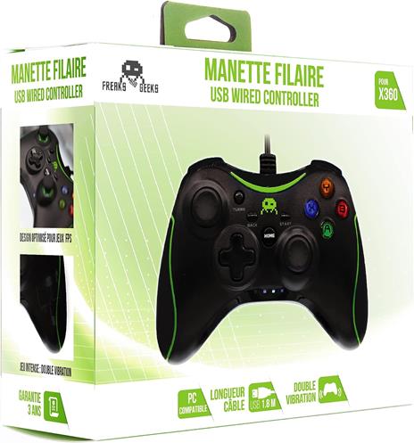FREAKS X360/PC Gamepad Nero Wired