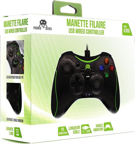 FREAKS X360/PC Gamepad Nero Wired