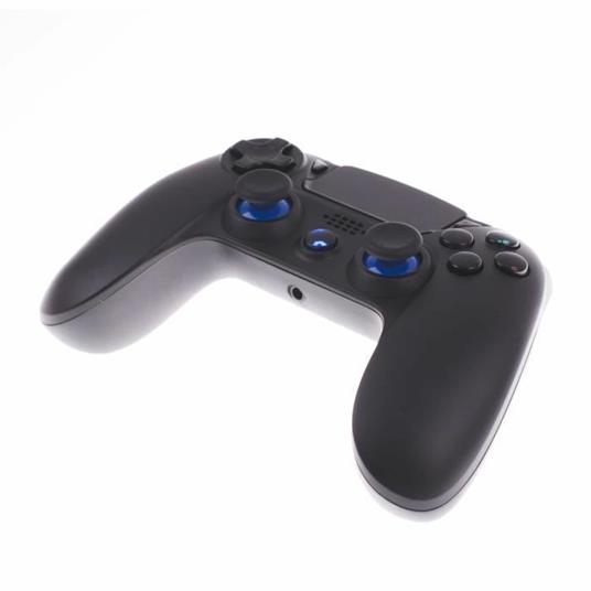 Controller wireless nero con jack per cuffie e pulsanti illuminati per PS4  - gioco per Console e accessori - ND - Controller e Gamepad - Videogioco |  IBS