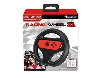 Subsonic Volant "Racing Wheel" Taglia XL pour Nintendo Switch [Edizione: Francia]