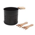 Cookut Set Fonduta Cioccolato Per 2 Persone Lumi Choco Casa Cucina Regalo