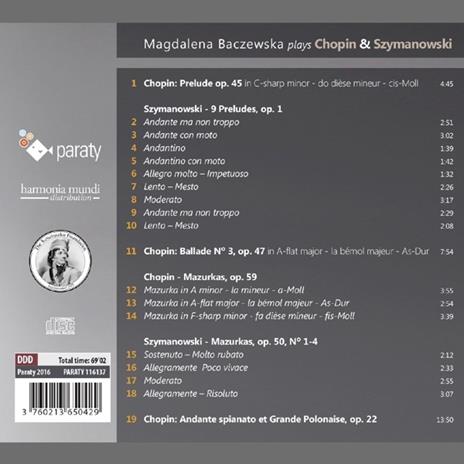 Prelude. Ballade. Mazurkas - CD Audio di Frederic Chopin - 2