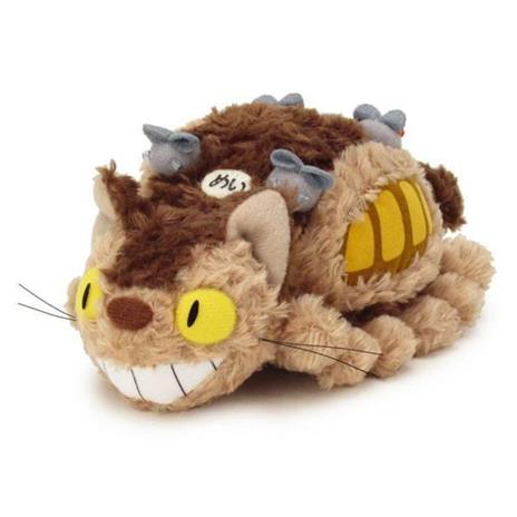 Studio Ghibli. Fluffy Cat Bus. Peluche M