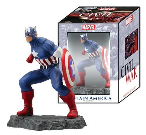 Action figure Captain America Civil War Statue. Semic - 2