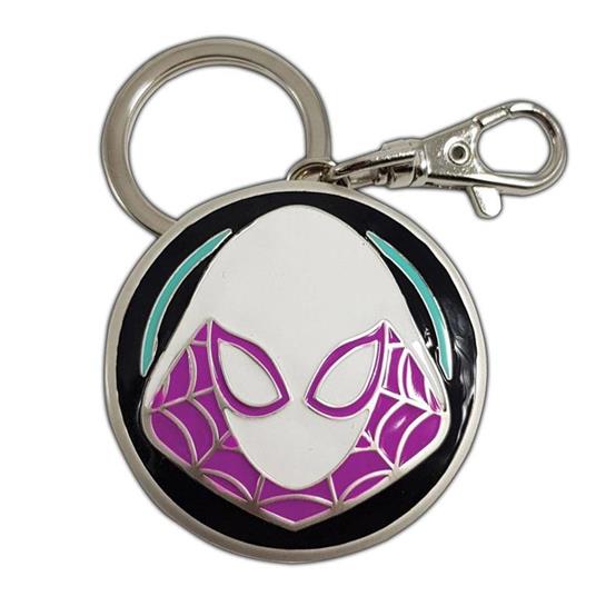 Marvel Comics Metal Keychain Spider-Gwen Logo