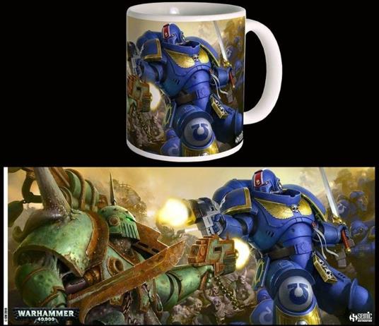 Tazza Warhammer 40K Ultramarines Vs Nurgle