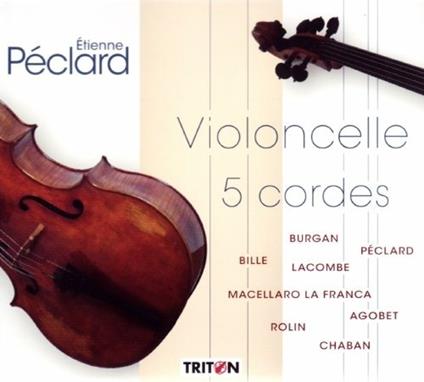 Etienne Peclard: Violoncelle 5 Cordes - CD Audio