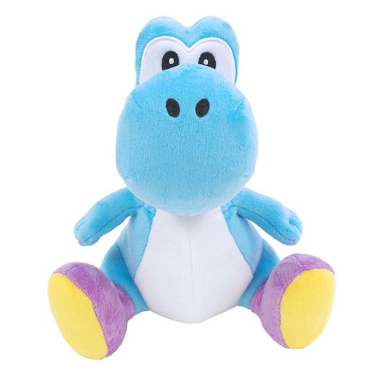 Together Plus - Peluche Super Mario - Yoshi bleu ciel 20 cm