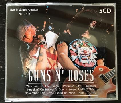 Live In South America '91 - '93 - CD Audio di Guns N' Roses