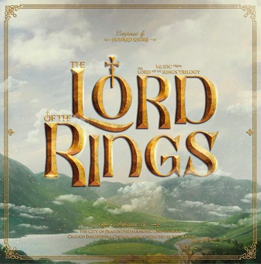 Music from The Lord of the Rings Trilogy (Colonna Sonora) - Vinile LP di City of Prague Philharmonic Orchestra
