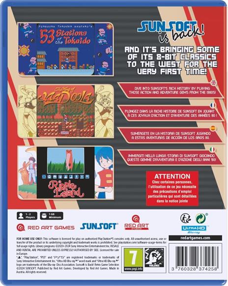 Sunsoft is back! Retro Game Selection - PS5 - 4