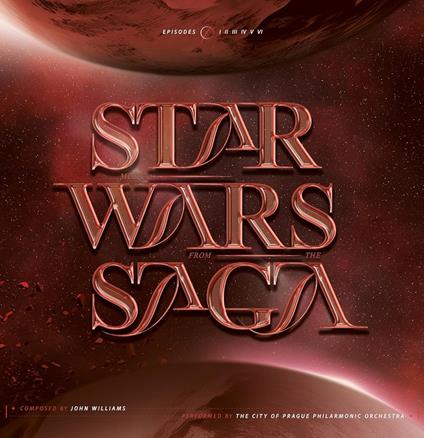 Star Wars Saga - Vinile LP di City of Prague Philharmonic Orchestra