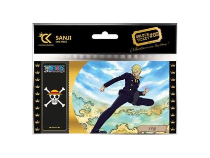 One Piece Golden Ticket Black Edition -05 Sanji Case Cartoon Kingdom