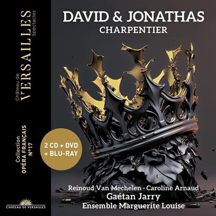 David & Jonathas (2 CD + DVD + Blu-ray) - CD Audio + DVD + Blu-ray di Marc-Antoine Charpentier,Gaétan Jarry