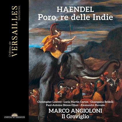 Poro, Re Delle Indie - CD Audio di Georg Friedrich Händel,Marco Angioloni