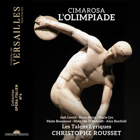 L'Olimpiade - CD Audio di Domenico Cimarosa,Christophe Rousset,Les Talens Lyriques
