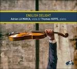 English Delight. Opere per viola e pianoforte - CD Audio
