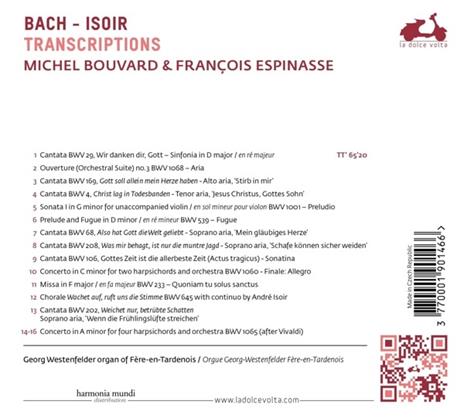 Transcriptions - CD Audio di Johann Sebastian Bach - 2