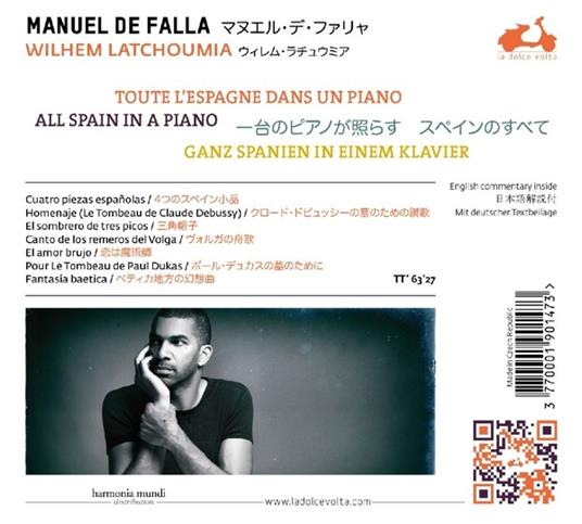 Opere per pianoforte (Integrale) - CD Audio di Manuel De Falla - 2