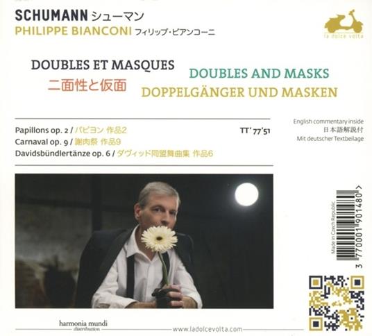 Papillons op.2 - Carnaval op.9 - Davidsbündlertänze - CD Audio di Robert Schumann - 2