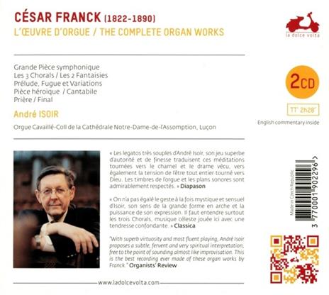 Musica per Organo Completa - CD Audio di André Isoir - 3