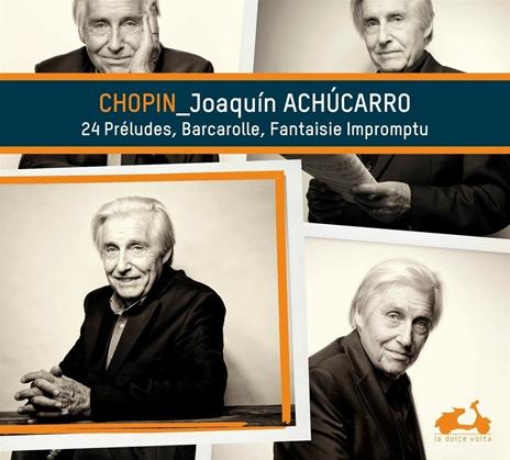 24 preludi - Barcarolle - Fantaisie Impromptu - CD Audio di Frederic Chopin,Joaquin Achucarro