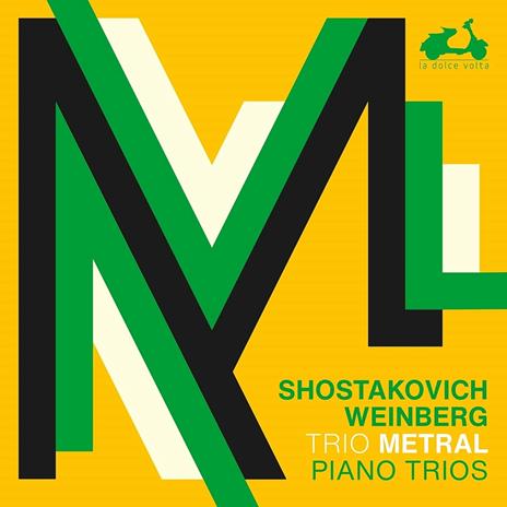 Trii con pianoforte - CD Audio di Dmitri Shostakovich,Mieczyslaw Weinberg,Trio Metral