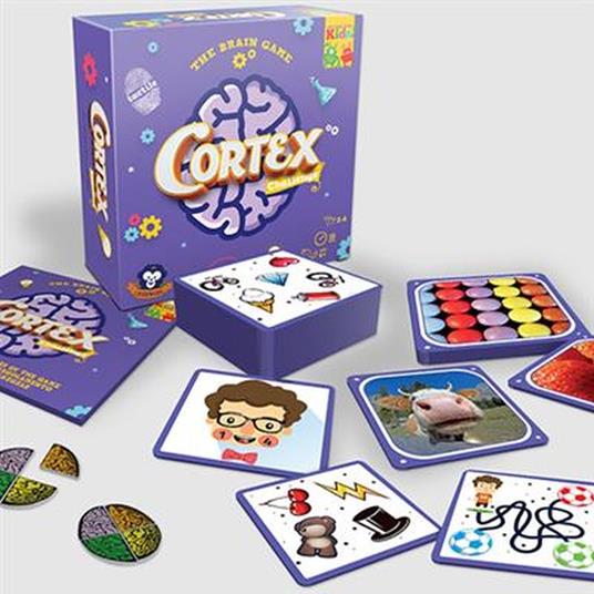 Cortex Challenge Kids (viola). Base - Multi (ITA). Gioco da tavolo - 3