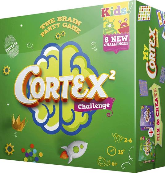 Cortex² Challenge Kids (verde). Base - Multi (ITA). Gioco da tavolo - 5