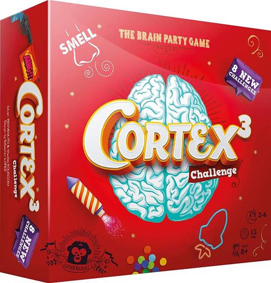 Cortex³ Challenge (rosso). Base - Multi (ITA). Gioco da tavolo