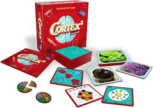 Cortex³ Challenge (rosso). Base - Multi (ITA). Gioco da tavolo