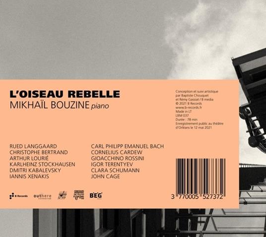 L'oiseau rebelle - CD Audio di Mikhail Bouzine - 2