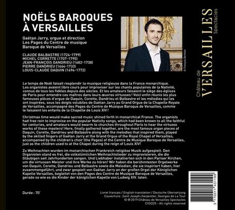 Noels Baroques A Versailles - CD Audio di Les Pages Du Cmbv - 2