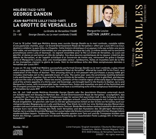 George Dandin - CD Audio di Jean-Baptiste Lully - 2