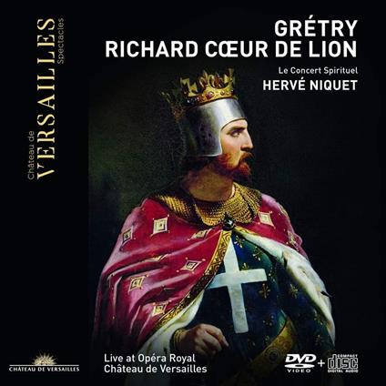 Riccardo Cuor di Leone (1784) - CD Audio + DVD di André Modeste Grétry,Hervé Niquet,Concert Spirituel